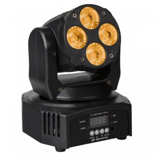 JB Systems Clubwash Mini, LED-Washlight, 4x 12 Watt RGBWA+UV