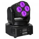 JB Systems Clubwash Mini, LED-Washlight, 4x 12 Watt RGBWA+UV