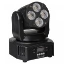 JB Systems Clubwash Mini, LED-Washlight, 4x 12 Watt RGBWA+UV