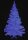 Fir tree, UV-white, 240cm