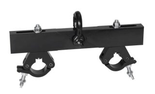 Litecraft Truss Gizmo schwarz, SWL (DGUV-V17):750kg, inkl. 2 DOUGHTY Slimline, Half Coupler schwarz