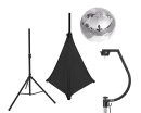 Eurolite Set Mirror ball 30cm with stand and tripod cover...