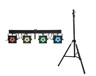 Eurolite Set LED KLS-902 + STV-40S-WOT Stahlstativ