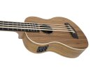 Dimavery UK-700 Bass Ukulele, Zebra