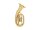 Dimavery EP-400 Bb Euphonium, gold