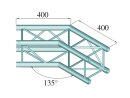 Alutruss Decolock DQ4-SPAC23 2-Weg Ecke 135° sw