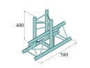 Alutruss Decolock DQ3-SPAT35 3-Way T-Piece 90° bk