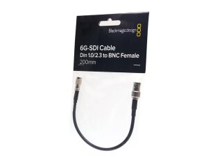 Blackmagic Design BNC Adapterkabel, 0.2m, Mini BNC / BNC female