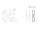 Lavoce DF10.171K 1" Kompressionstreiber, Ferrit