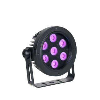 Magmatic Prisma Mini Par 20, 7x 2 W UV LEDs, 20°, schwarz, IP65 (für Prisma Driver 8)