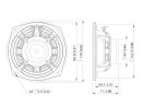 Lavoce MAN062.00 6.5" Midrange, Neodyme Magnet Aluminium Basket Driver