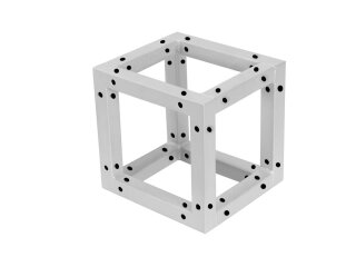 Decotruss Quad Corner Block silver