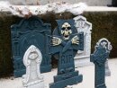 Halloween Grabsteinset "Friedhof"