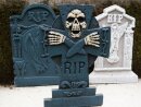 Halloween Grabsteinset "Friedhof"