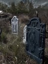 Halloween Grabsteinset "Friedhof"