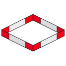 Contestage AGDUO29-01, 2-Punkt Traversen Ecke 90