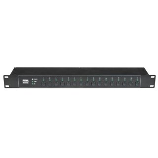 Showtec Quick DMX Rack 1024, 1024 Kanäle, 19", USB, 3pol-XLR, inkl. Fernbedienung