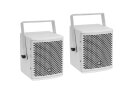 Omnitronic Set MOLLY-12A Subwoofer active + 4x MOLLY-6 Top 8 Ohm, white