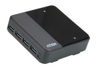 Aten US234 Peripheriegeräte Switch, 2 Ports, USB 3.0