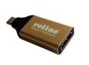 Roline Gold Display 4K Video-Adapter, gold