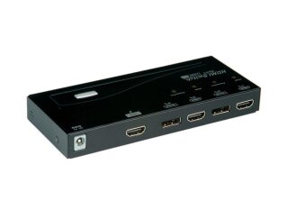 Roline HDMI / DisplayPort Switcher, 2K, 4-fach