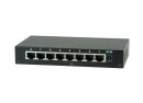 Roline Gigabit-Ethernet-Switch, schwarz, 8x RJ45 Port