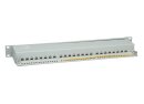 Value 26990361 Patchpanel, 19, 2HE, 24-Port, CAT6A, GRAU