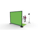 Wentex Pipes & Drapes Chromakey Molton, 4x5.9m, greenbox