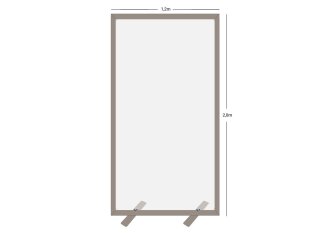 Wentex SF Schutzwand SET, 120x200cm