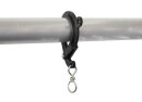 Wentex Pipes & Drapes Rapido Curtainclamp, WEISS