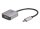 Aten UC3002A Video-Adapter, schwarz, 0.3m, USB-C male/VGA female