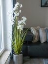 Europalms Jasmin grass, artificial plant, white, 130 cm