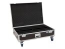 Roadinger Flightcase 4x LED IP T-PIX 8 QCL/T-PIX 12 HCL with wheels