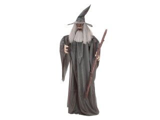 Halloween Figur Zauberer, animiert 190cm