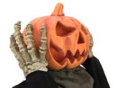 Halloween Figur POP-UP Kürbis, animiert 70cm