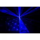 JB Systems Spyder-RGB Laser, Effektlaser, DMX, 50mW grün, 120mW rot, 300mW blau