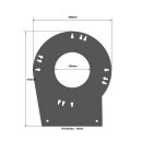 Duratruss DT 34 Plate for VARIO Corner incl.screw