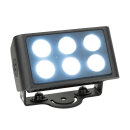 Showtec Cameleon Flood 6 Q4 Tour, 6x 5 Watt RGBW LED Fluter, Power Pro True, IP65