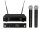 Omnitronic UHF-E2 Wireless Mic System 828.6/831.1MHz