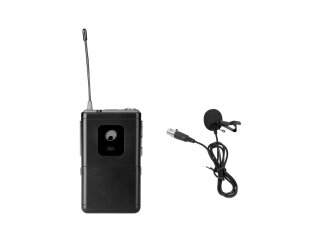 Omnitronic UHF-E Series Bodypack 525.3MHz + Lavalier Microphone