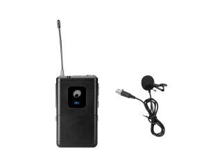 Omnitronic UHF-E Series Bodypack 527.5MHz + Lavalier Microphone