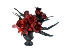 Halloween Table Deco, Roses, 28cm