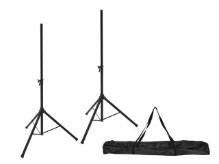 Omnitronic Set 2x M-3 Speaker-System Stand + Carrying bag