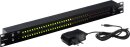 IMG Stageline VU-800PRO, Audio-dB-Anzeige, 3-farbige LED-Anzeige mit 40 LEDs