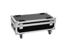 Roadinger Flightcase 6x AKKU IP UP-4 Plus HCL Spot WDMX with Charging Function