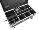 Roadinger Flightcase 6x AKKU IP UP-4 Plus HCL Spot WDMX mit Ladefunktion