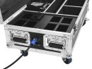 Roadinger Flightcase 6x AKKU IP UP-4 Plus HCL Spot WDMX mit Ladefunktion