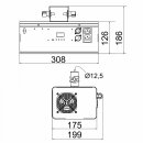 JB Systems Delusion, 100 Watt LED-Lichteffekt mit verschiedenen Effekten, DMX, Stand-Alone, IR fernbedienbar