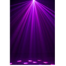 Eliminator Vortex, 80 Watt LED-Walzeneffekt, 10 Farb- und Gobokombinationen, man. Fokus, DMX, Stand-Alone