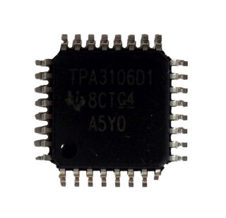 CPU WAMS-08BT MK2 TPA3106D1VFPR 32-pin